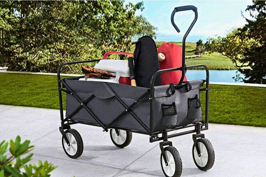 Folding Wagon for Soccer Mom