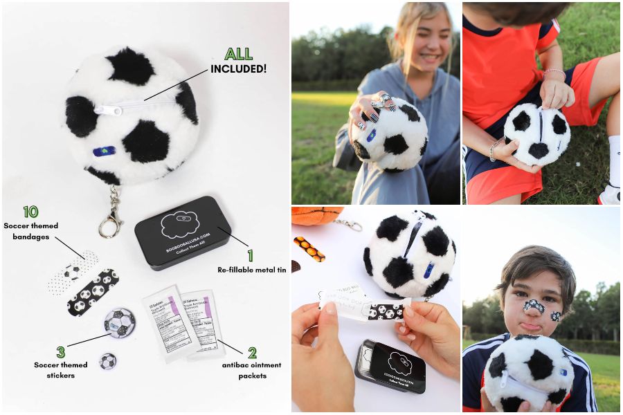 Soccer Ball Keychain for Soccer Mom