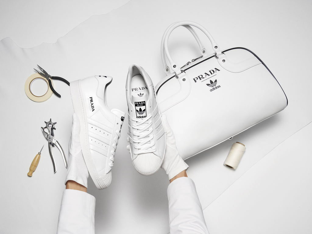 Prada x Adidas Collab Shoes & Handbag