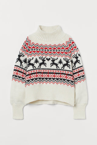 H&M Knitted turtleneck jumper (HKD$279.00)