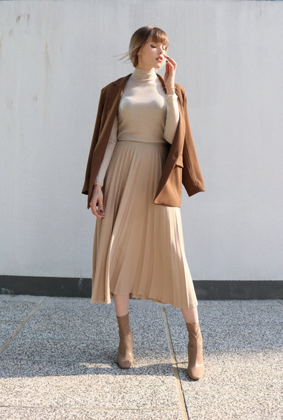 TOAT PLEATED SKIRT