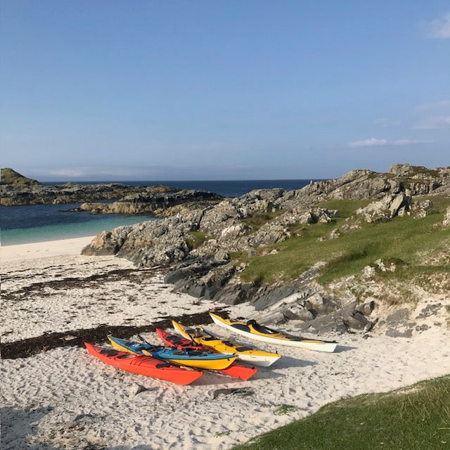 Sea kayaking off the west coast / image by Wilderness Foundation