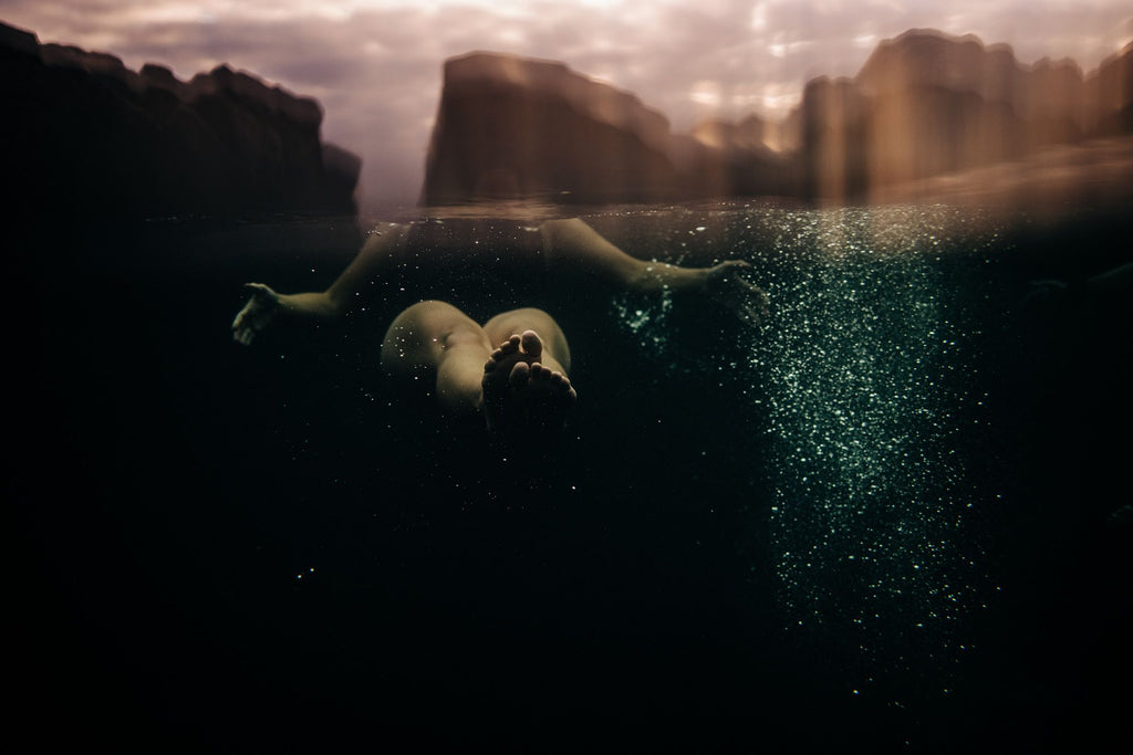 Underwater Penwith photograph by James Bowden for land&water