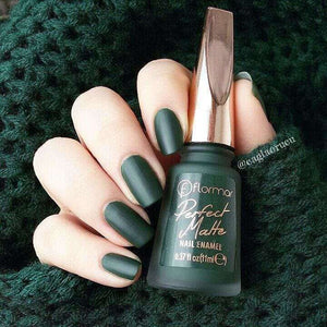 matte khaki nail varnish