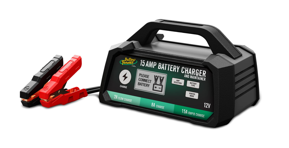 Battery Tender® 12V, 15 Amp / 8 Amp / 2 Amp Selectable Chemistry Batte –  Battery Hub Inc.