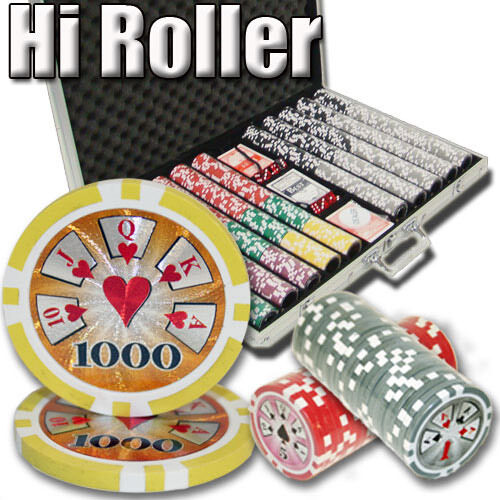 clay poker chip sets 1000