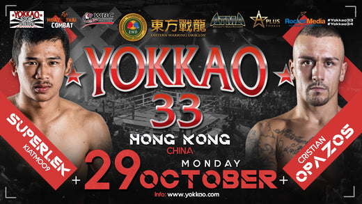 SPENCER VS D’ANGELO CO-HEADLINES YOKKAO FIGHT NIGHT BOLOGNA