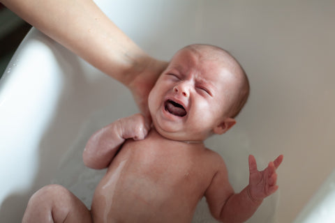Occupational therapists can help babies handle bathtime and other stimulation.