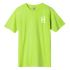 Load image into Gallery viewer, HUF Essentials Classic H T-Shirt Mens Printed Tee Hot Lime