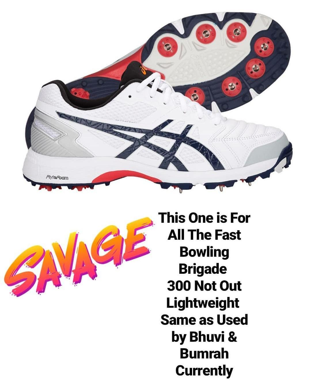 asics cricket bowling spike shoes