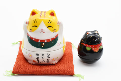 Japanese Maneki Neko Beckoning Cat Kimekomi(GL)