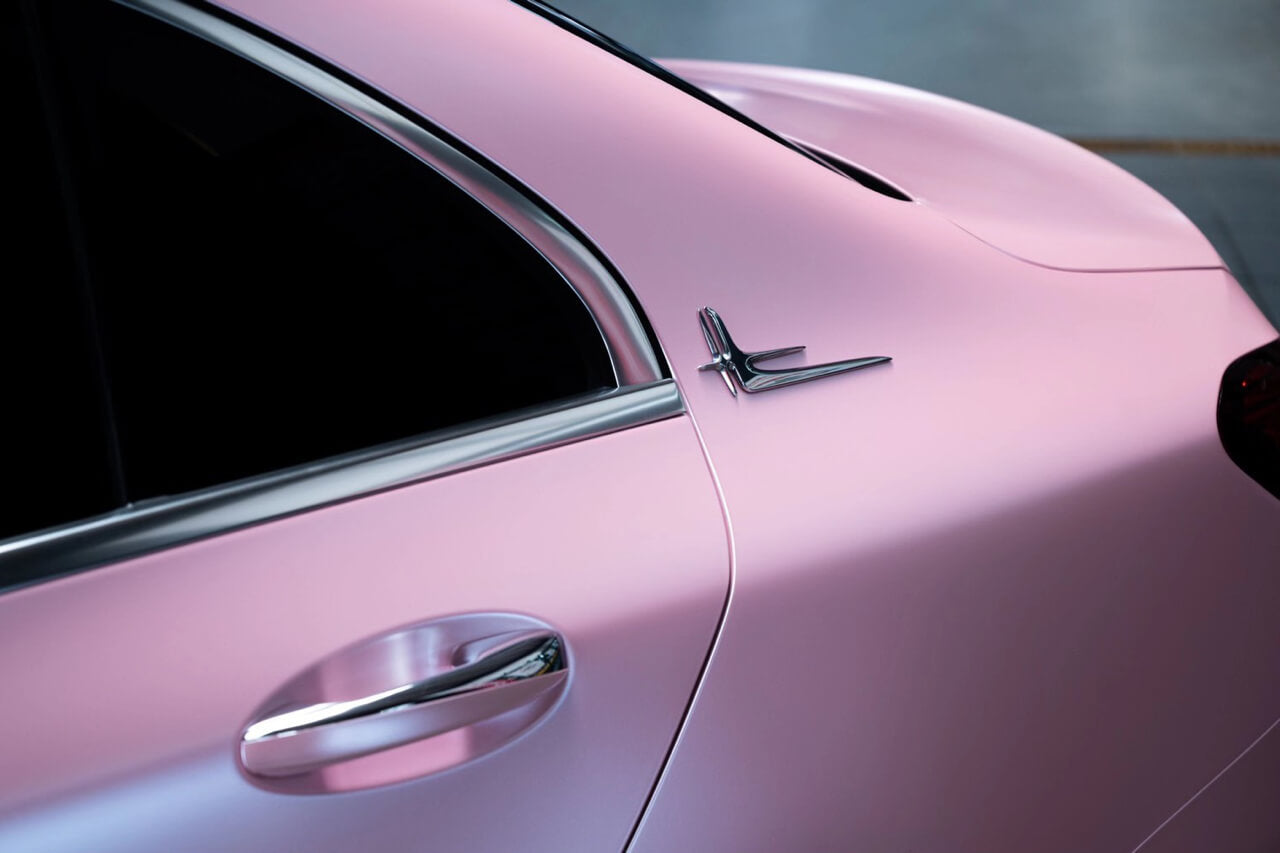 light pink car paint