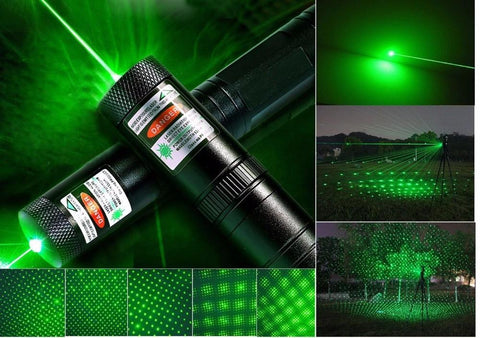High-Power Green Laser Pointer | 532nm | Long-Range Military Style