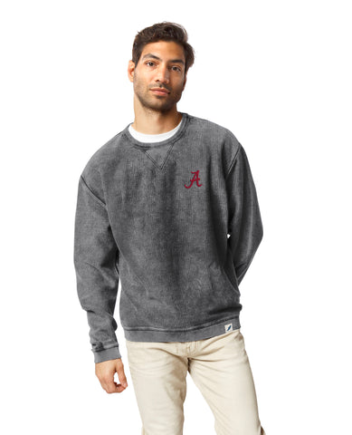 Alabama Crimson Tide Unisex Graphite Timber Crew Corded Sweatshirt – League  Legacy