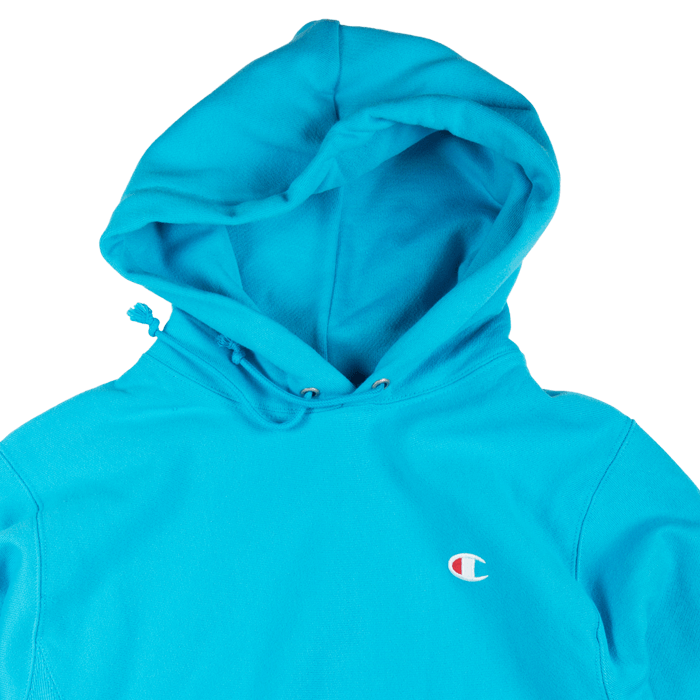 champion blue and pink hoodie