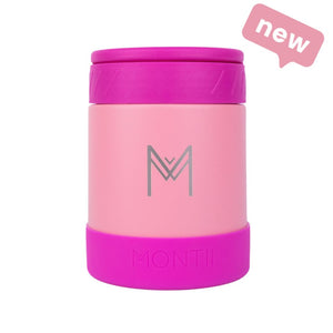 MontiiCo Insulated Food Jar Mikki and Me strawberry with pink