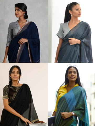 sarees for office party