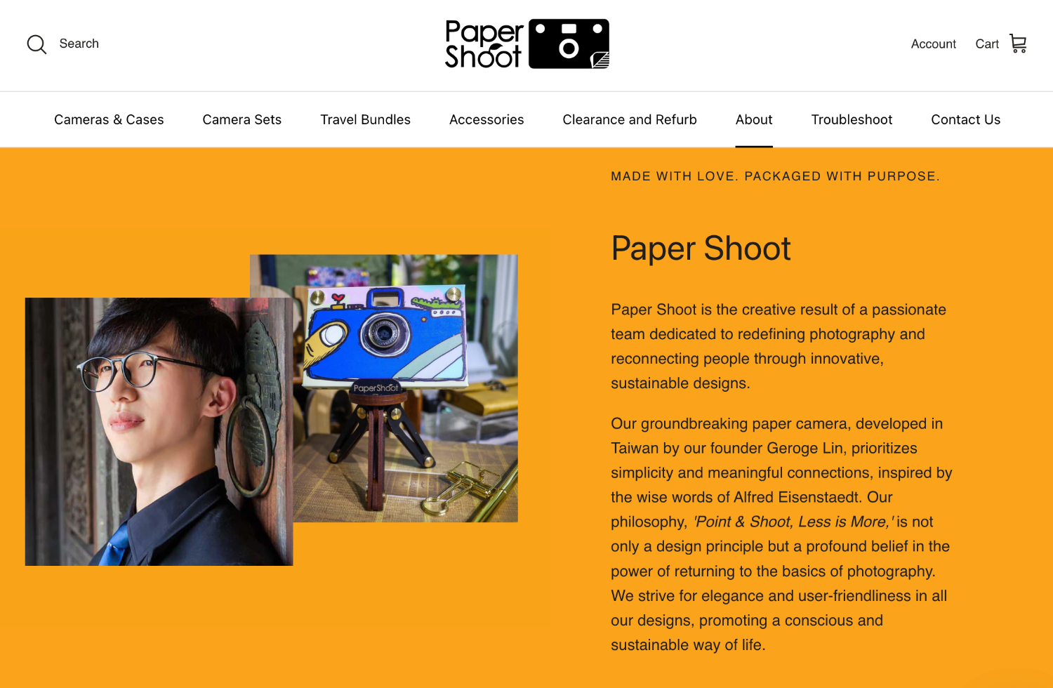 Paper Shoot Camera