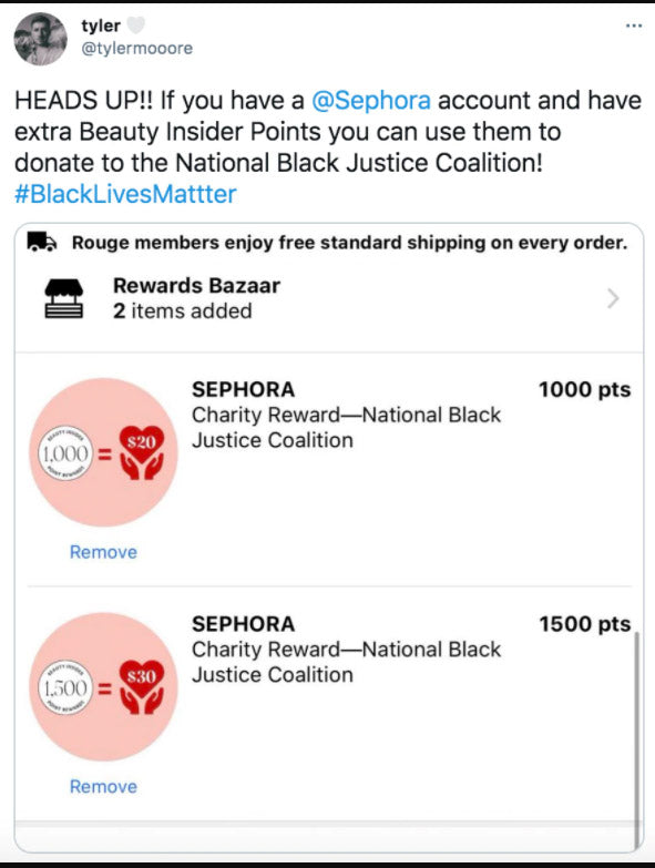 Sephora loyaliteitsprogramma