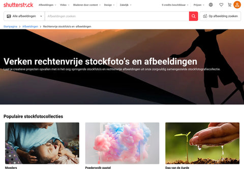 Stockfotografiewebsite Shutterstock.