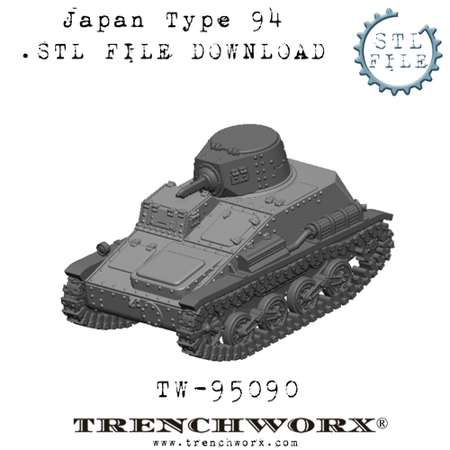 Sons of Yamato Tank Bundle .STL Download – Trenchworx