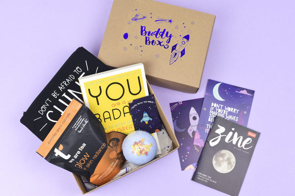 Box d'abonnement bien-être mental Buddy Box