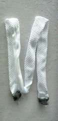 knitted tie after weaving