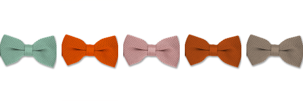 Top 5 Colours for Knitted Bow Ties: