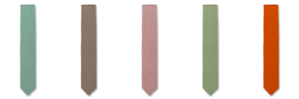 Top 5 Colours for Knitted Ties: