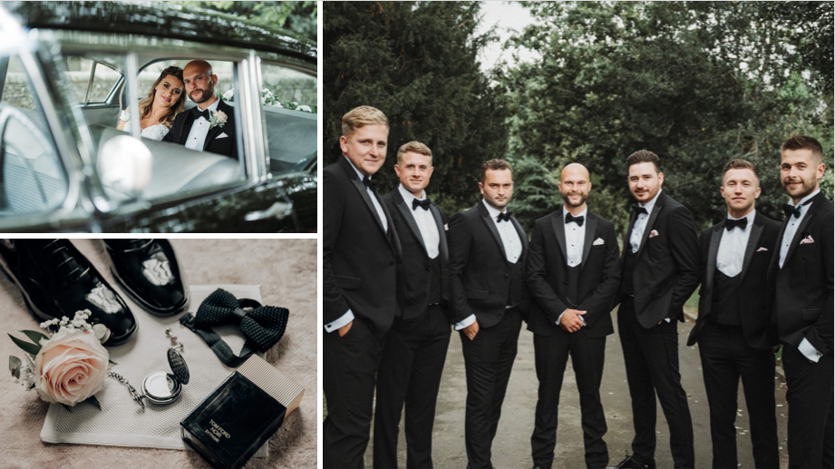 Wedding Suits: Groomsmen Suit and Knitted Tie Inspiration for Your Wedding