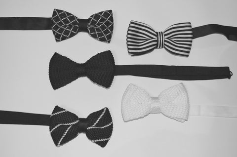 Bow ties for a sophisticated wedding