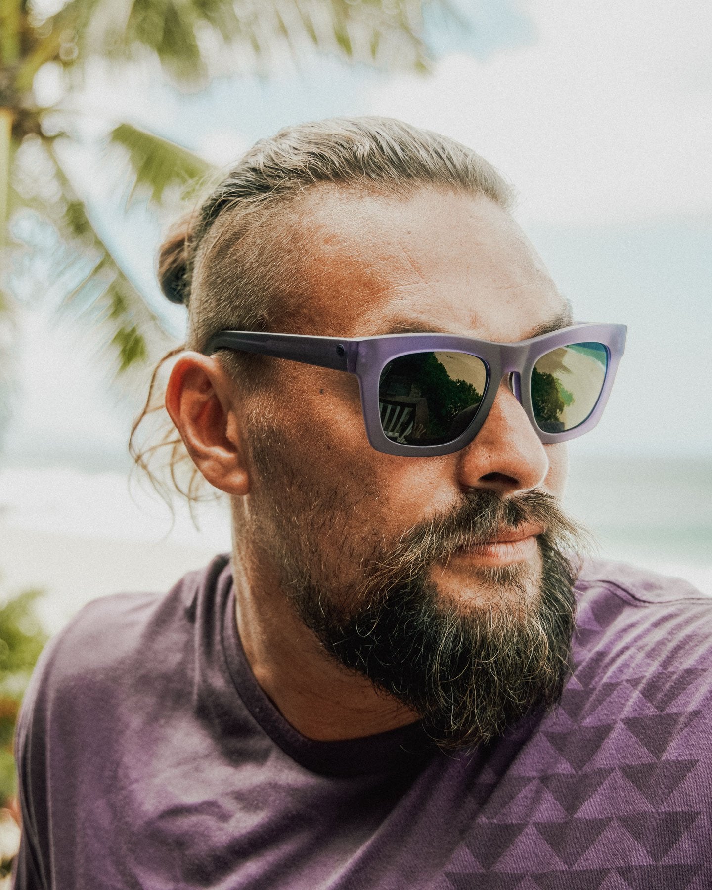 Nakoa Tee - Unity Purple • Poly/Cotton