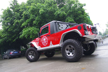 Load image into Gallery viewer, Topfire Side Protection and Steps for 4dr Wrangler JKU
