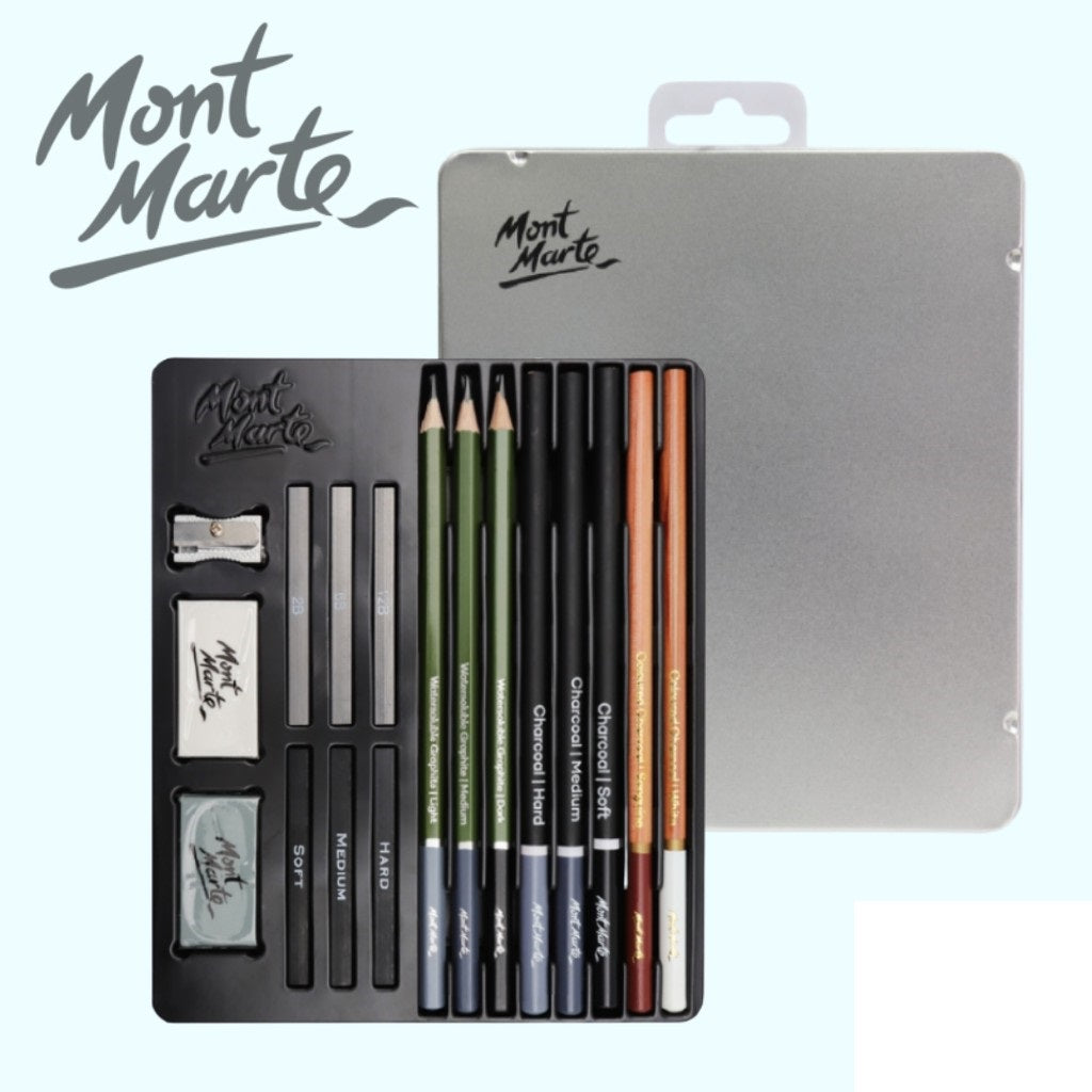 Mont Marte Sketch Drawing Set Signature 30pc – Mont Marte Global