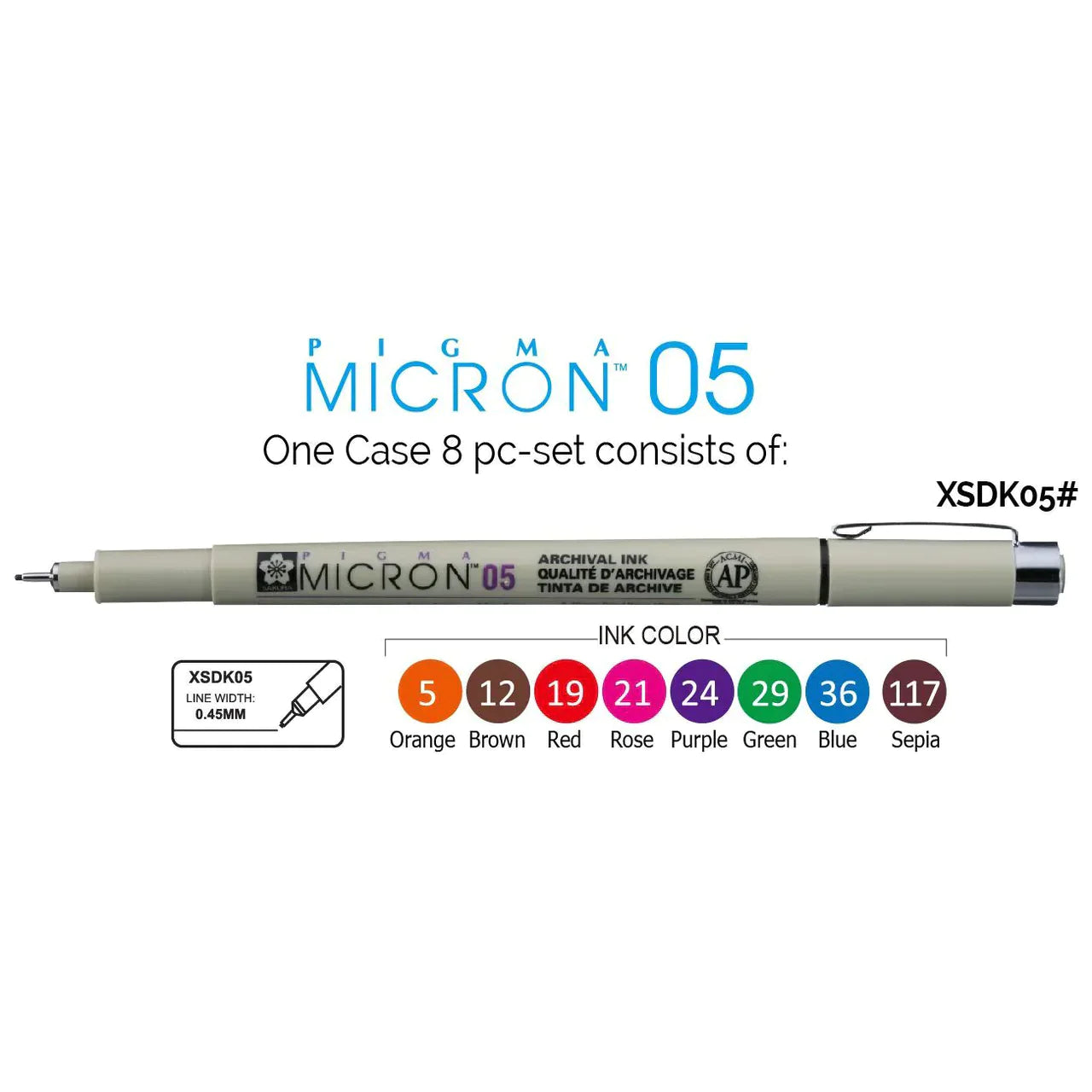 Sakura Pigma Micron Fineliner Pen: Buy Online In Pakistan –