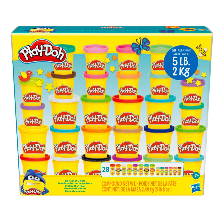 Play-Doh 8-Pack Neon - The Toy Box