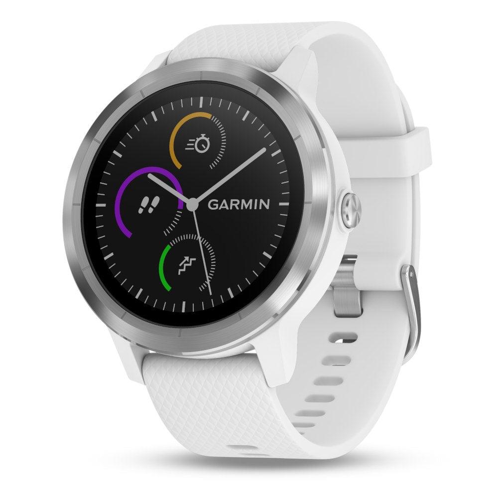 

GARMIN Vivoactive 3 - White | Corning® Gorilla® Glass 3 | Fibre-reinforced Polymer or Stainless Steel