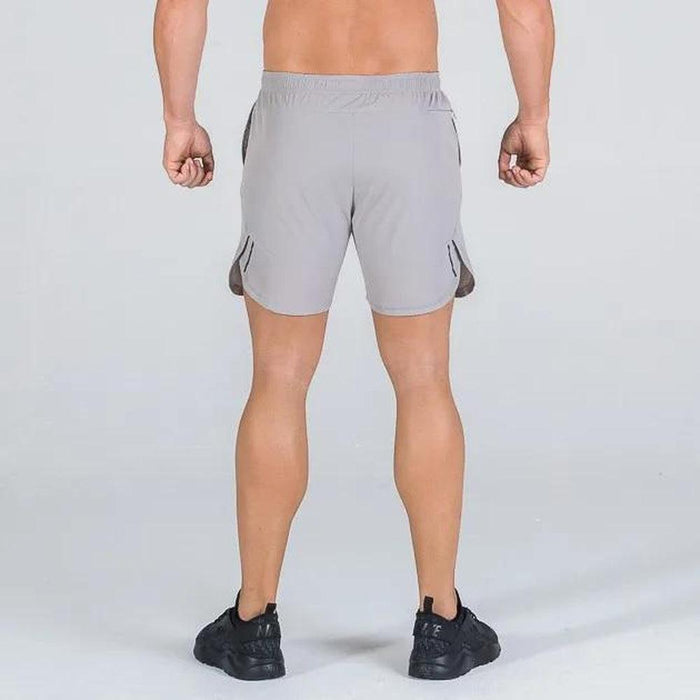 SQUAT WOLF Men's Dry Tech Shorts Medium - Grey | Superb Moisture ...