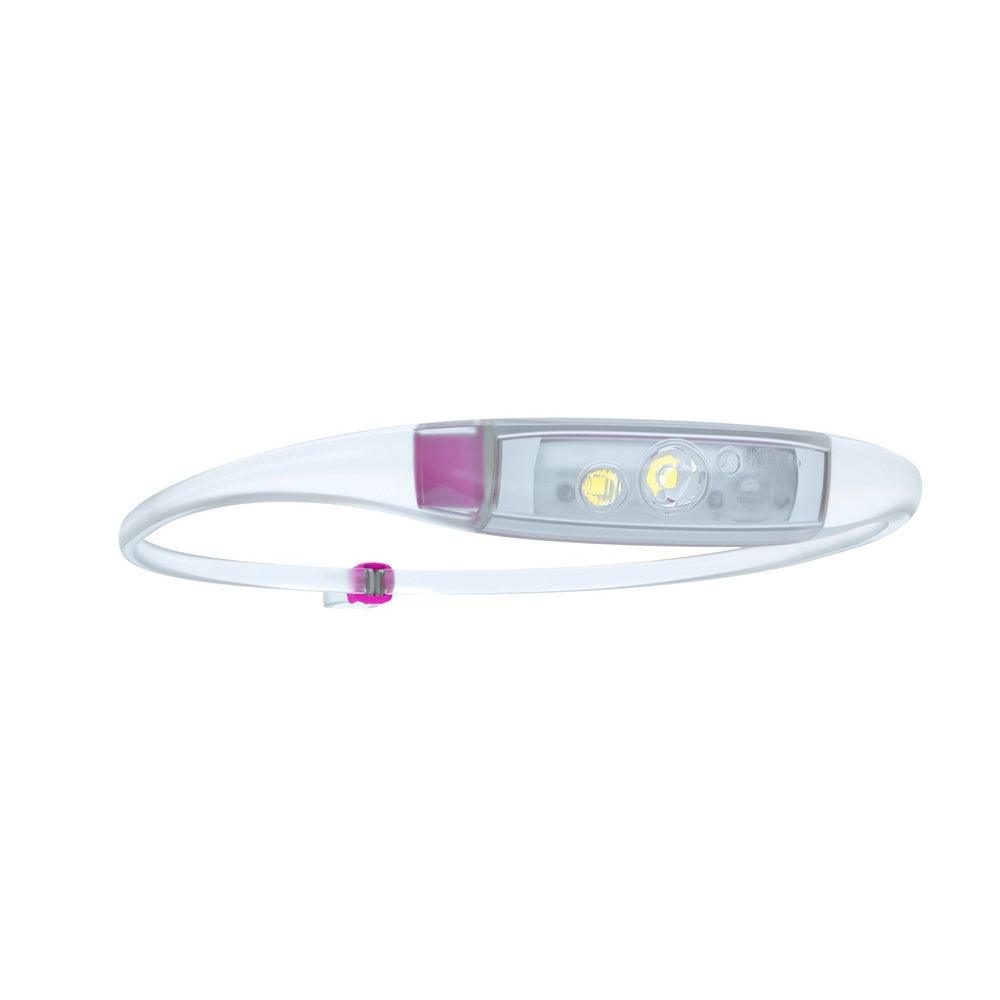 

KNOG Quokka Run Headlamp - Grape | Transparent Silicone | USB Rechargeable
