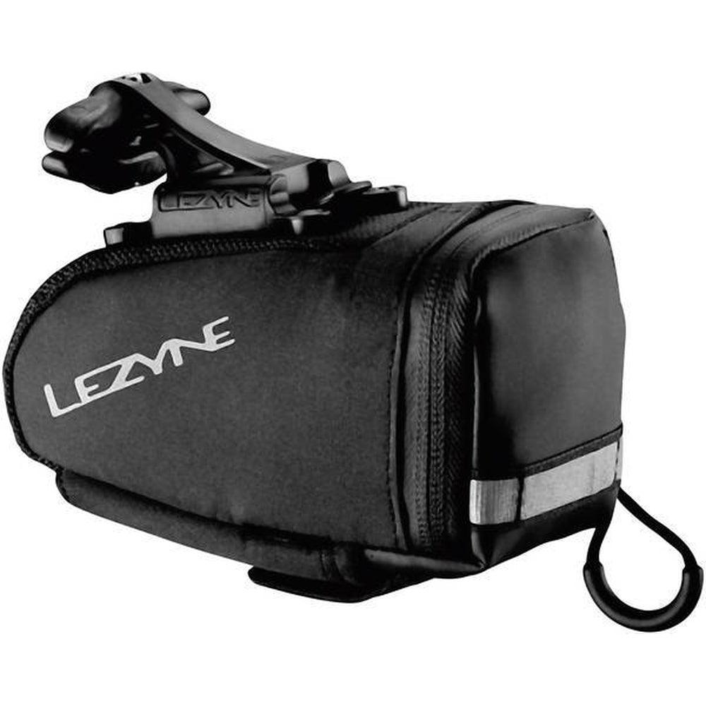 

LEZYNE Medium Caddy Quick Release Bike Saddle Bag - Black/Black