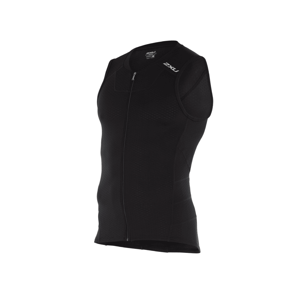 

2XU Men's X-Vent Multisport Tri Singlet- Black