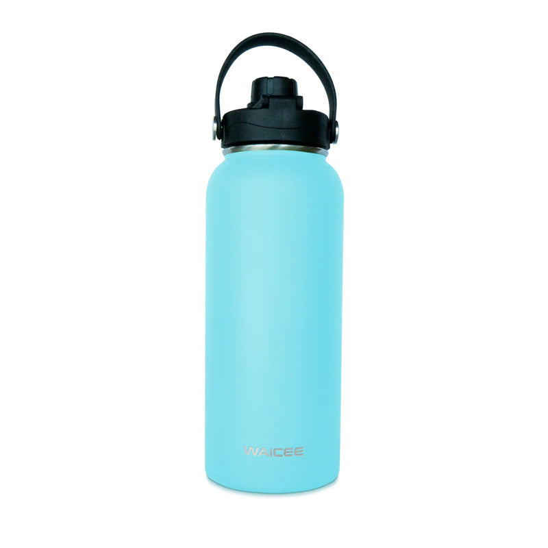 

WAICEE 1000ML Stainless Steel Water Bottle - Sky Blue