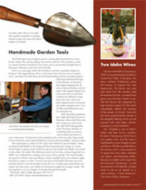Zone 4 Magazine article on garden tools