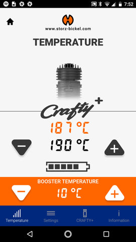 Crafty+ App Screenshot