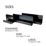 Size Options - Standard, Wide, or Large