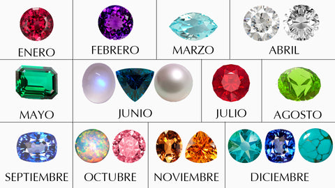 Piedras de colores: guía de grupos de piedras preciosas y tipos de