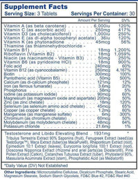 Hi Tech Pharmaceuticals Testovite 90 Tabs Low Price Supplements Com