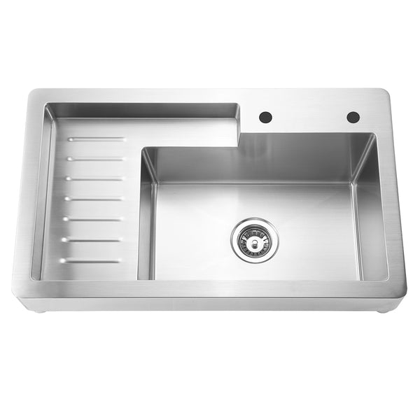 Whitehaus Collection Wh33209 Cab Np Pearlhaus Utility Sink Stainless Steel Tools Home Improvement Kitchen Bath Fixtures Alfrayan Org Sa