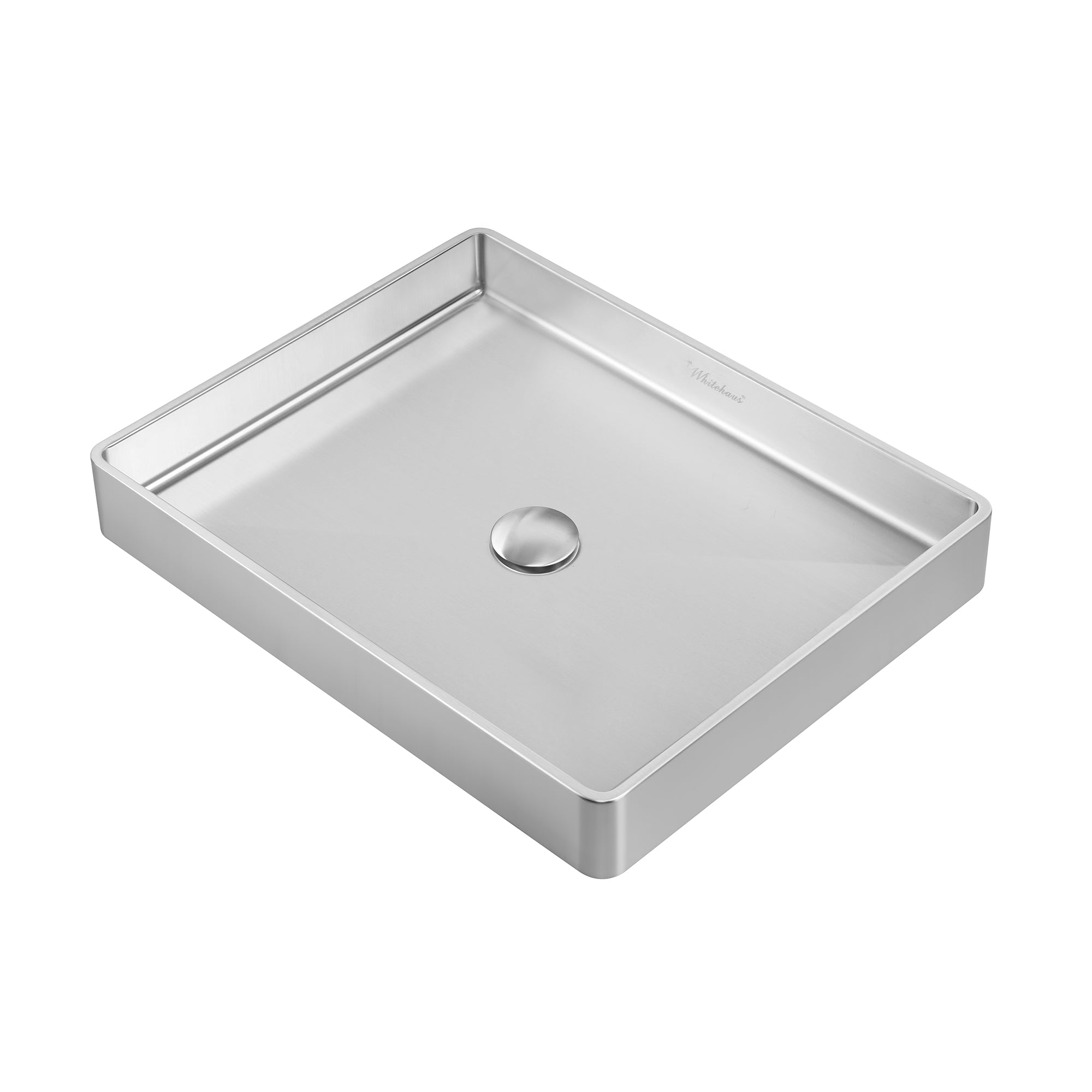 51 Noah's Collection brushed stainless steel commercial double bowl  reversible undermount sink with an integral drain board