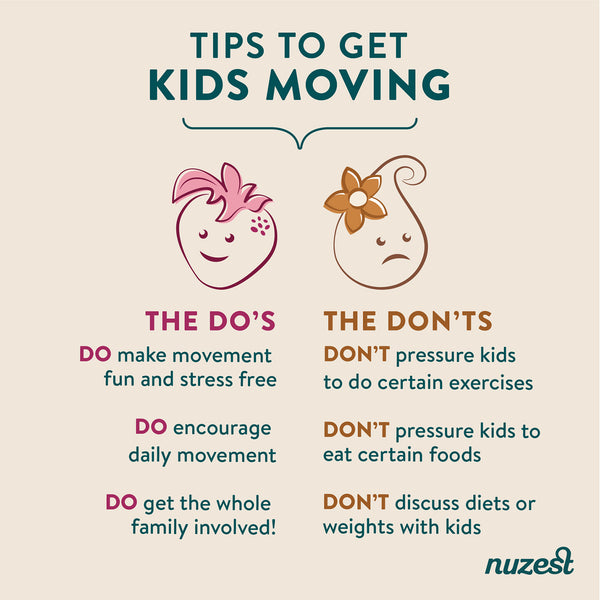 Tips to Get Kids Moving!
